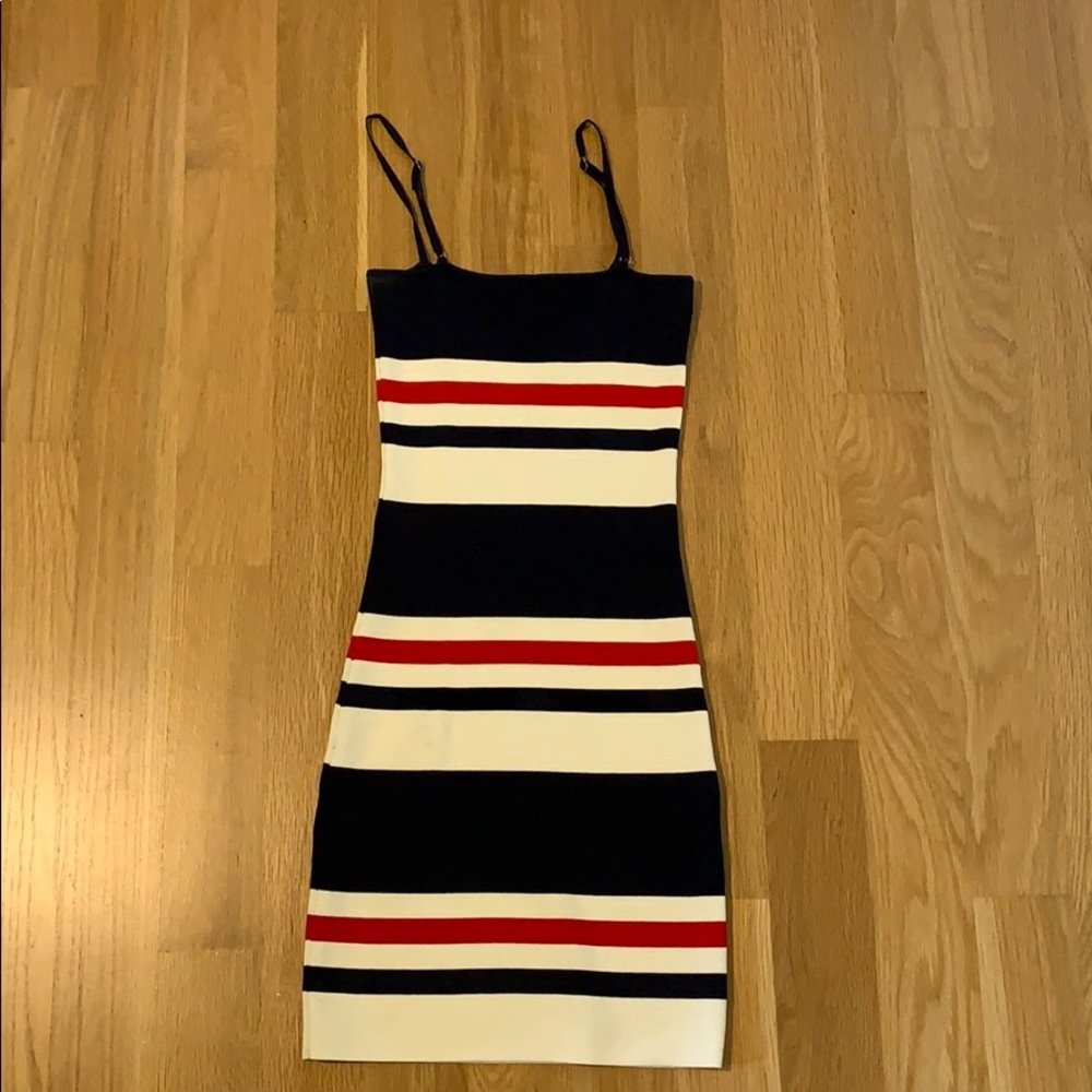 White Fox Bodycon dress